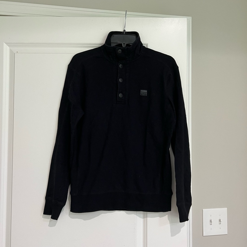 SeanJohn Mens Black Turtleneck Sweater